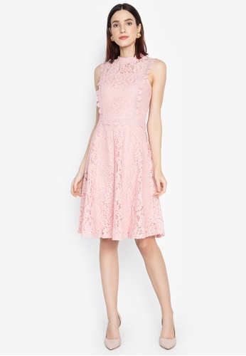 Dorothy Perkins Women/'s Pink Dress Size 4 U.S.