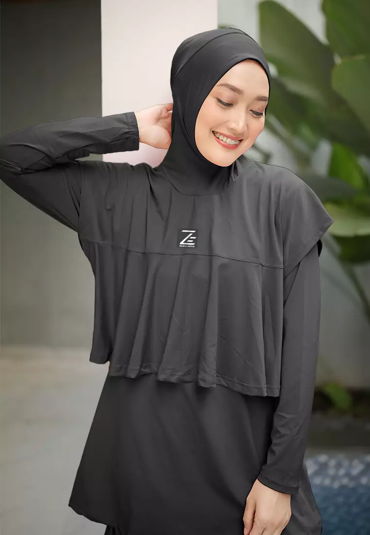 Baju Renang Muslimah Cetta Basic Swimwear Reguler