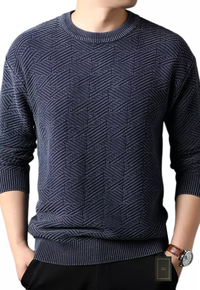 Jacquard Knitted Sweater BD-HPN3301