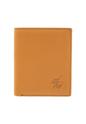 LancasterPolo brown Lancaster Polo Men’s Leather Small Vertical Bifold RFID Wallet 406FBACCDD47FDGS_1
