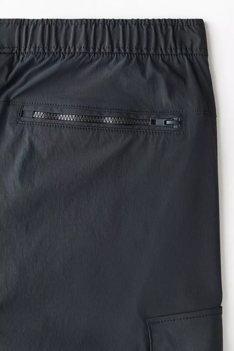 Regular Fit Nylon cargo trousers