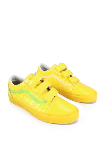 vans men yellow