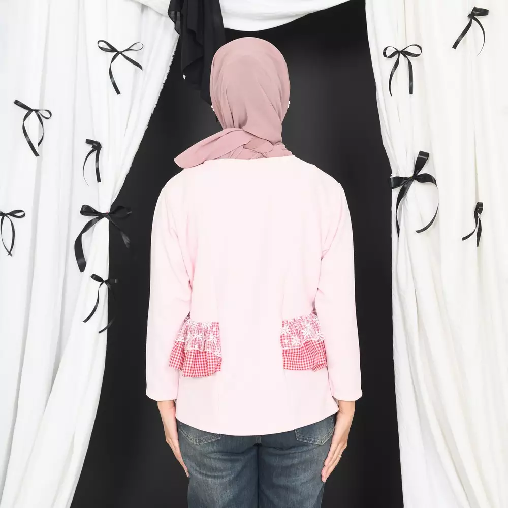 Canna Ruffle Tops - Soft Pink M19969 R21S5