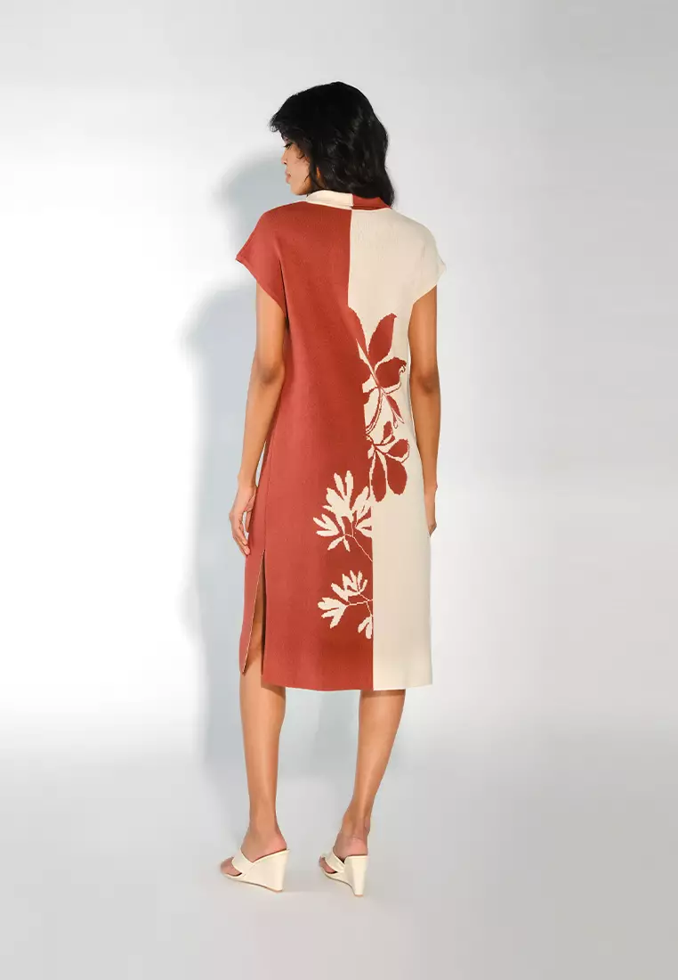 Sari- Sari Tagum Short Sleeve Dress
