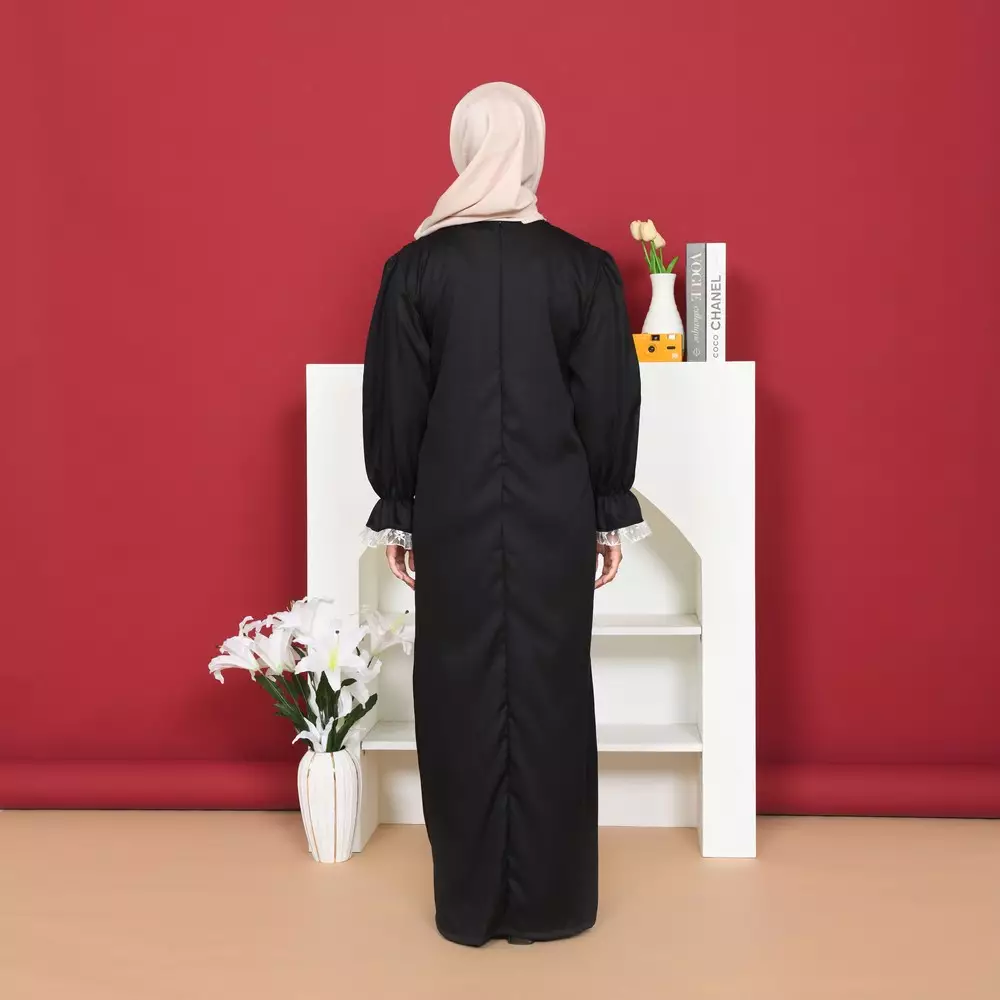 Eliana Rubber Dress - Black M19932 R77S1