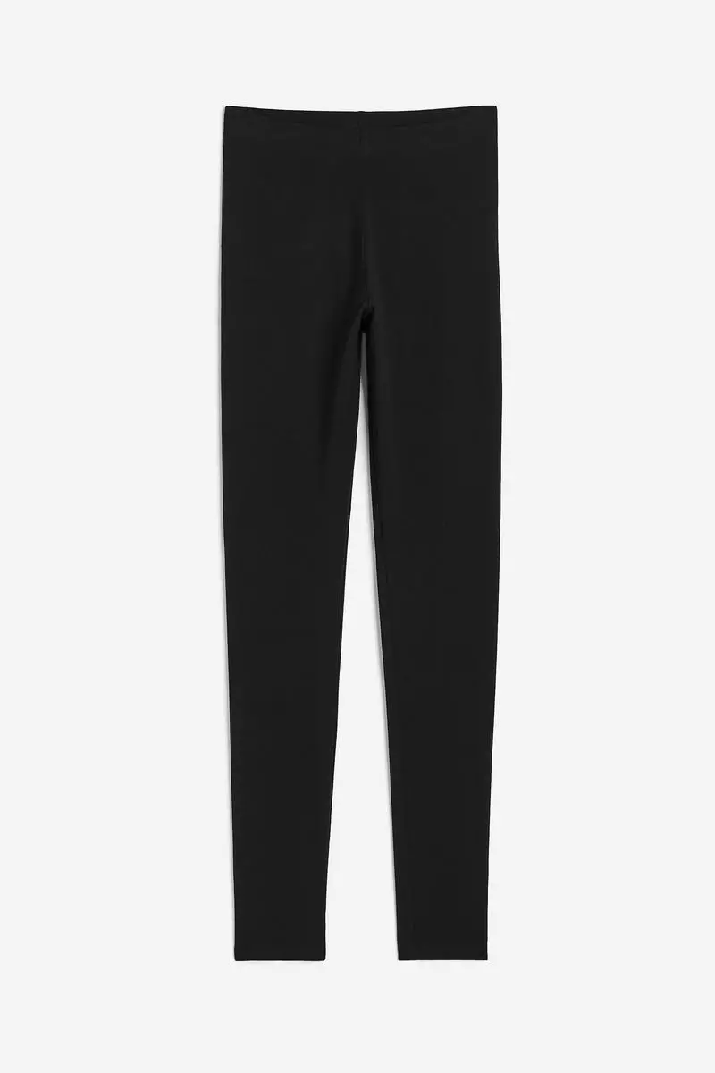 Cotton jersey leggings