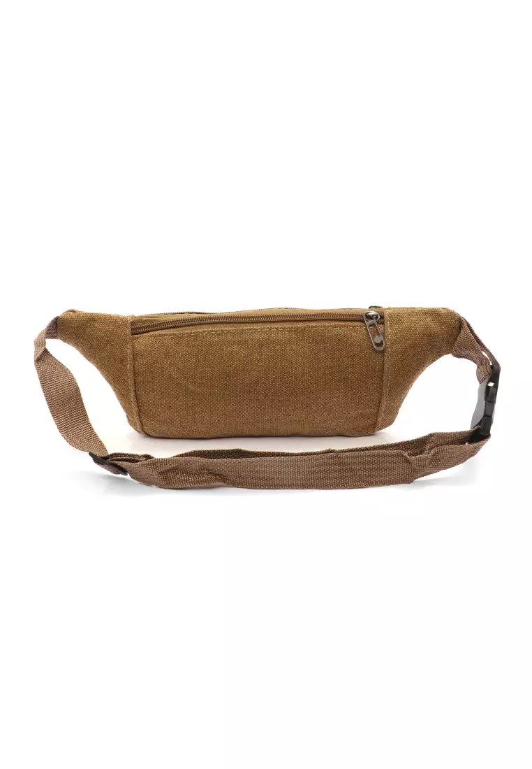 Corner Slingbag Sport Unisex Casual Large Storage Material Canvas ORIGINAL
