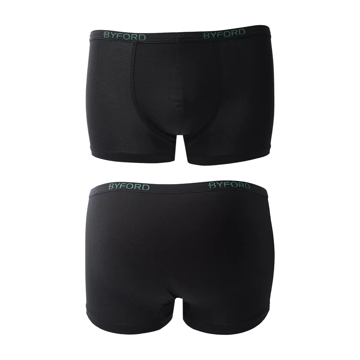Byford Men Boxer Underwear Isi 2 pc Bamboo Mix Color - YBYB09S2BS