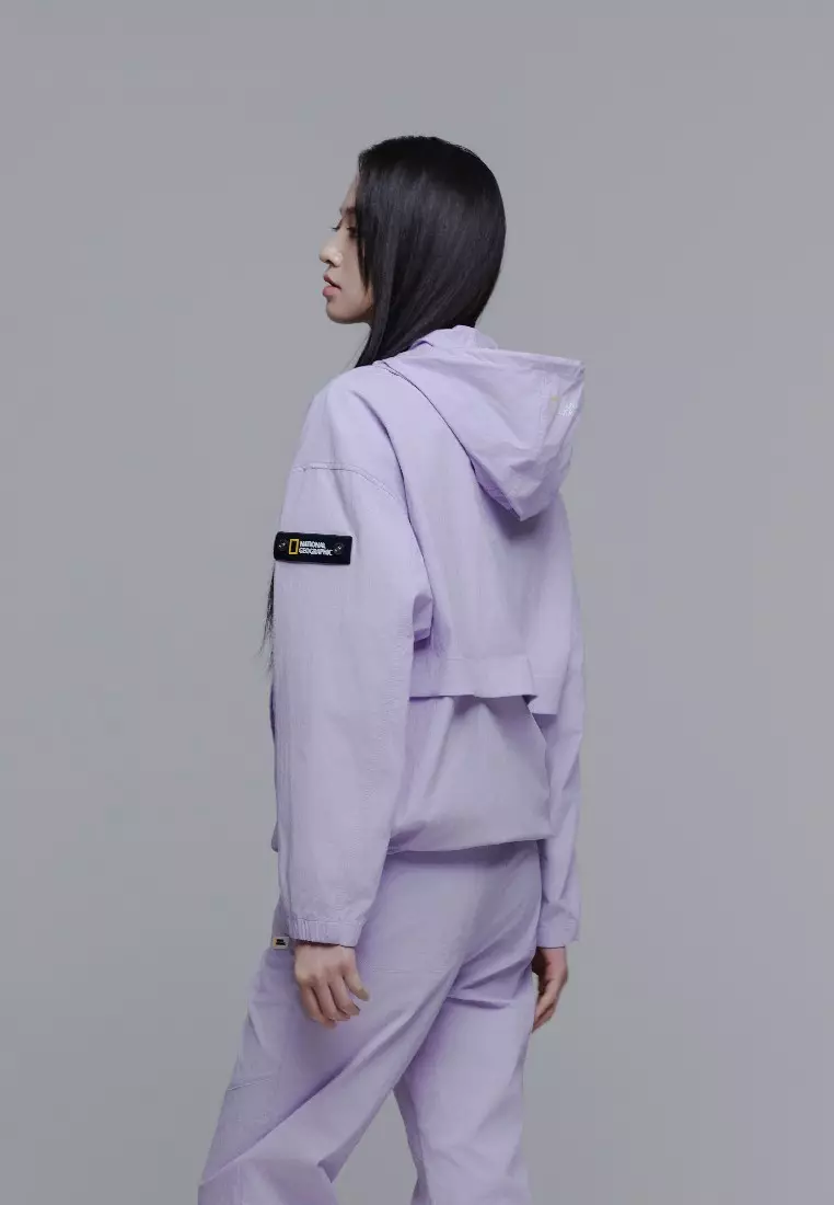 Women’s CYGNUS Woven Stretch Hooded Anorak Jacket