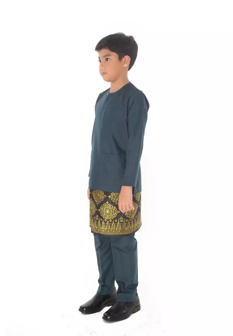 Baju Melayu Moden Teluk Belanga For Kids