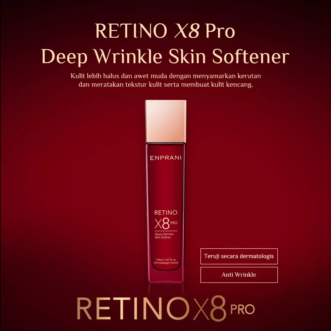 Holika Holika Enprani Retino X8 Pro Deep Wrinkle Skin Softener - Toner Anti Aging