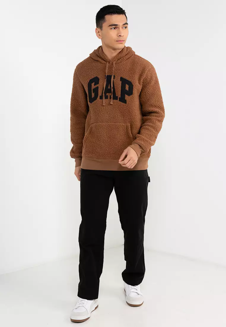 Gap sherpa hoodie sale