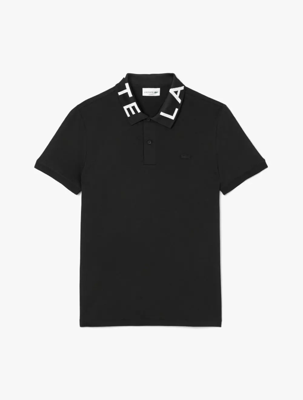 Slim Fit L.12.12 Petit Piqué Polo Shirt - Black