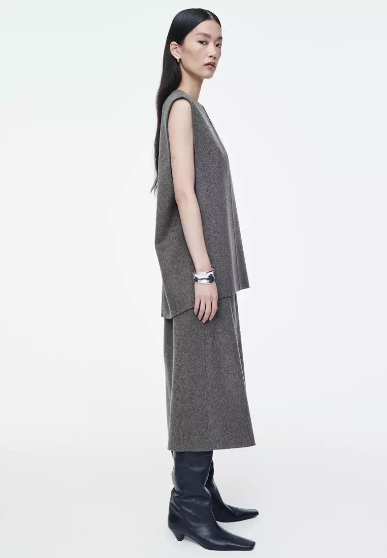 Double-Faced Merino Wool Vest