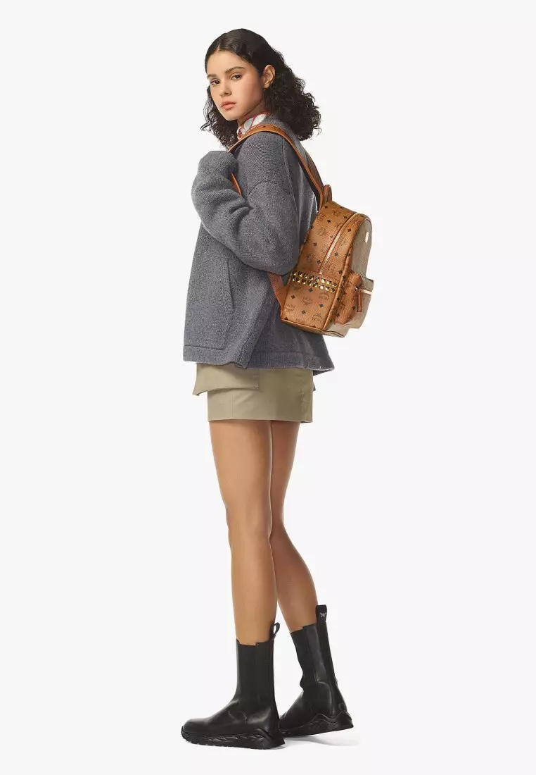 Stark Side Studs Backpack in Visetos