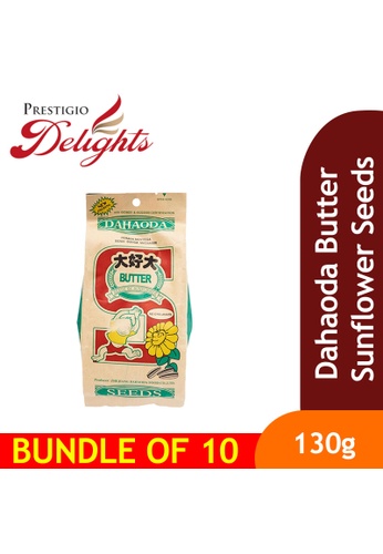 Prestigio Delights Dahaoda Butter Sunflower Seeds 130g Bundle of 10 30760ESAC66592GS_1