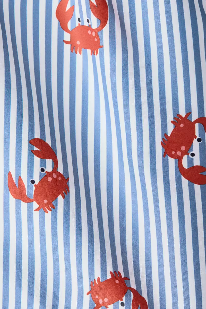 Printed swim shorts