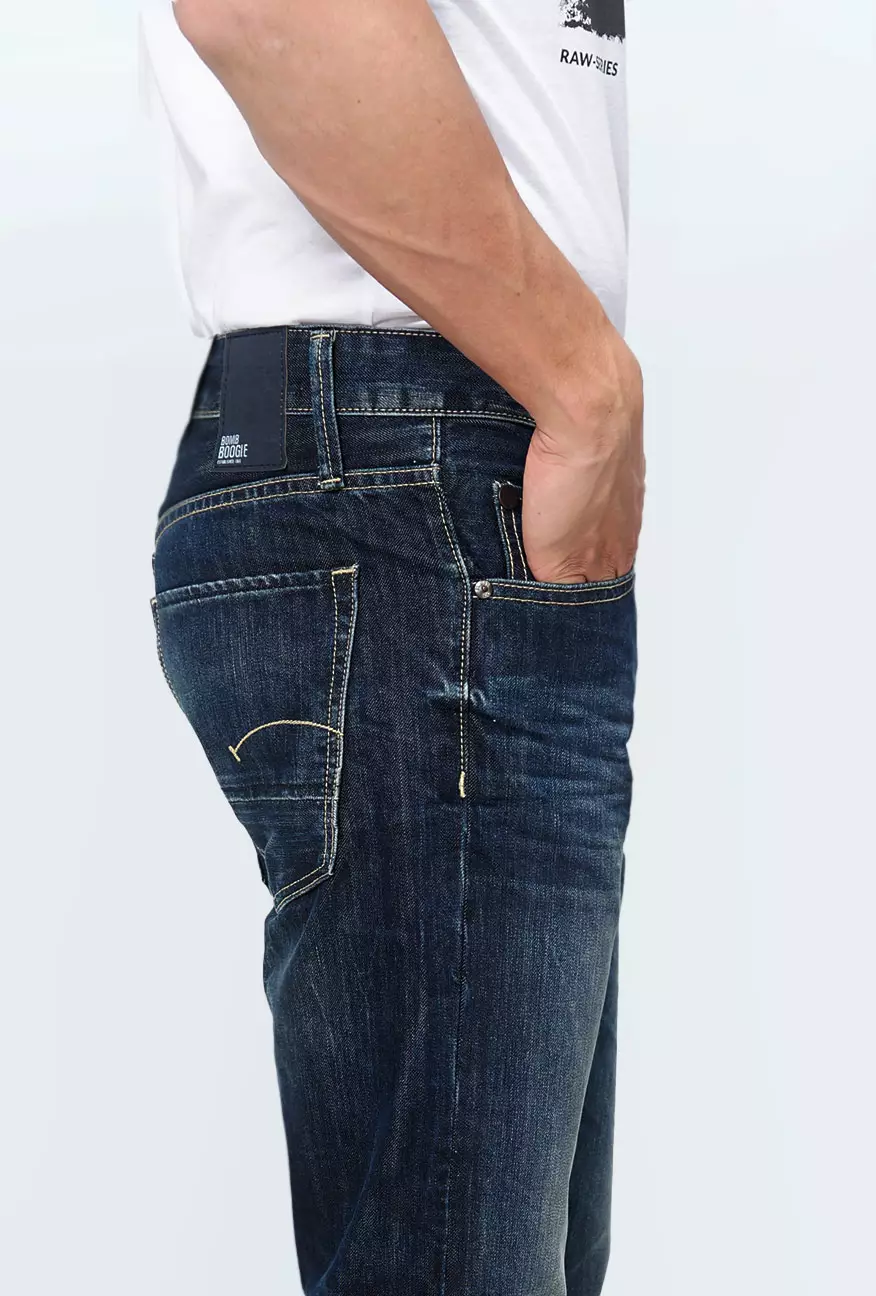 Celana Jeans Pria Slimfit H3