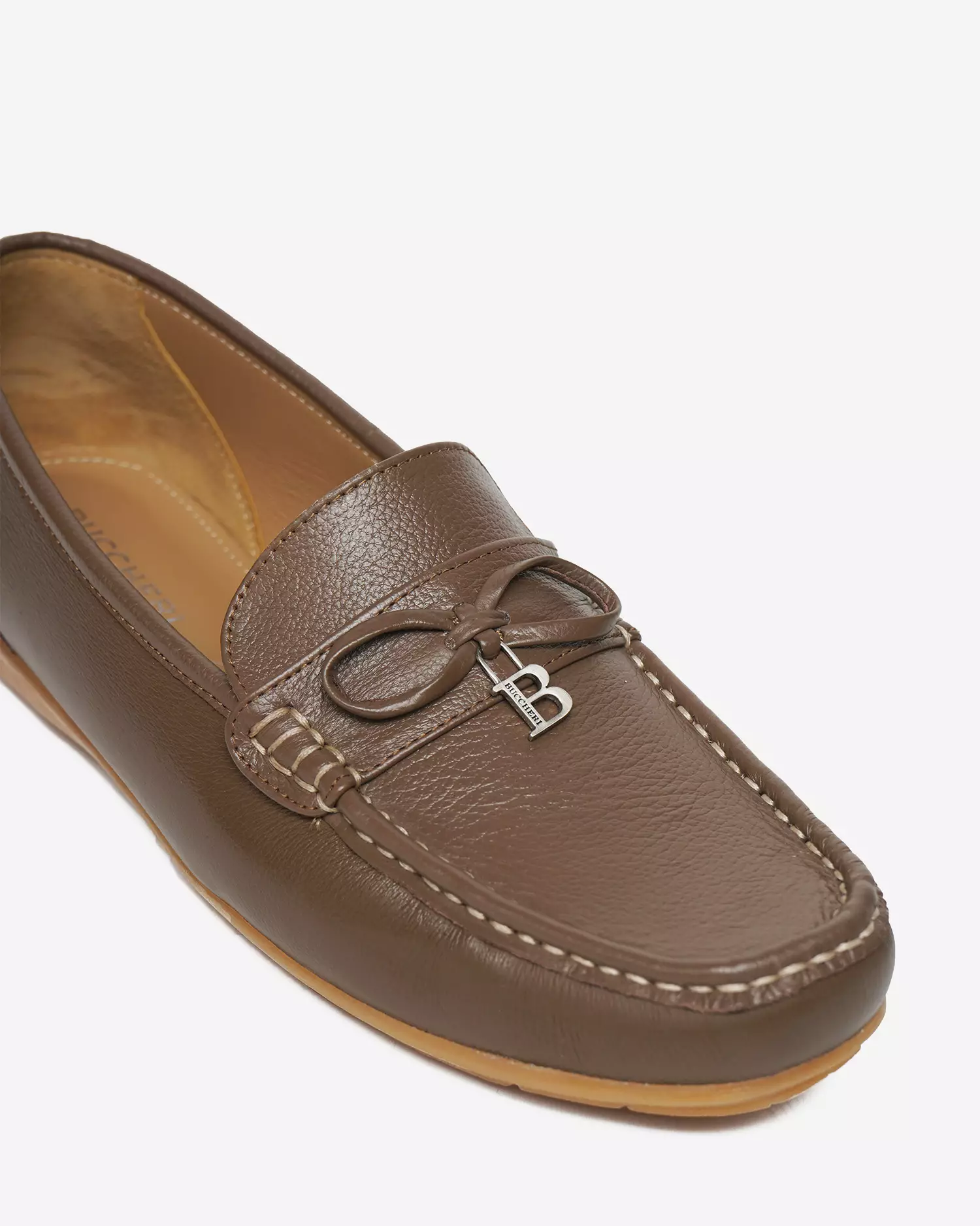 Buccheri Galati Moccasin Shoes Woman Taupe