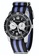 EGLANTINE 銀色 EGLANTINE® Terrenz 中性鋼石英手錶黑色錶盤，黑色/藍色NATO錶帶 FC038AC9399A62GS_1