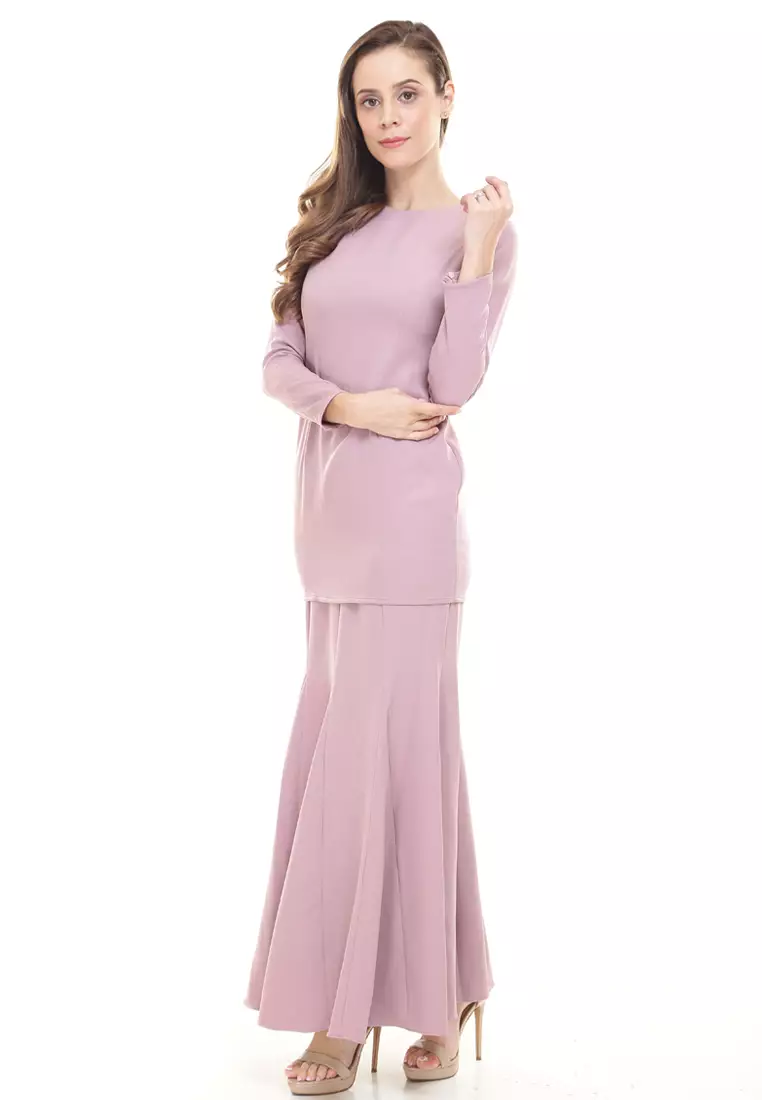 Rina Kurung in Dusty Pink