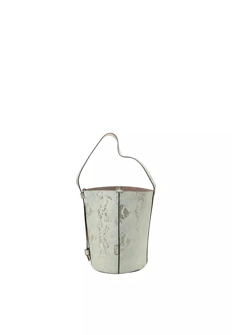 ORUKAMI Flat Hook 多用途小型水桶袋 - 壓紋薄荷綠