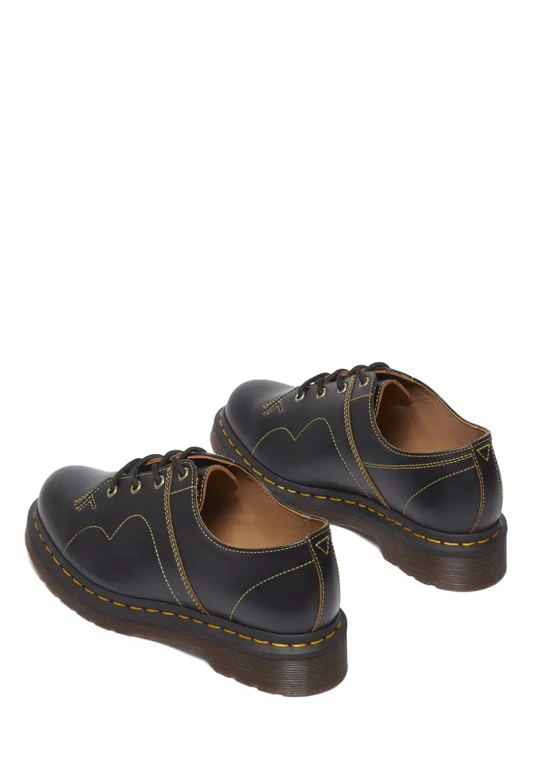 Buy Martens Church Shoe Vintage Smooth Leather Shoes Black