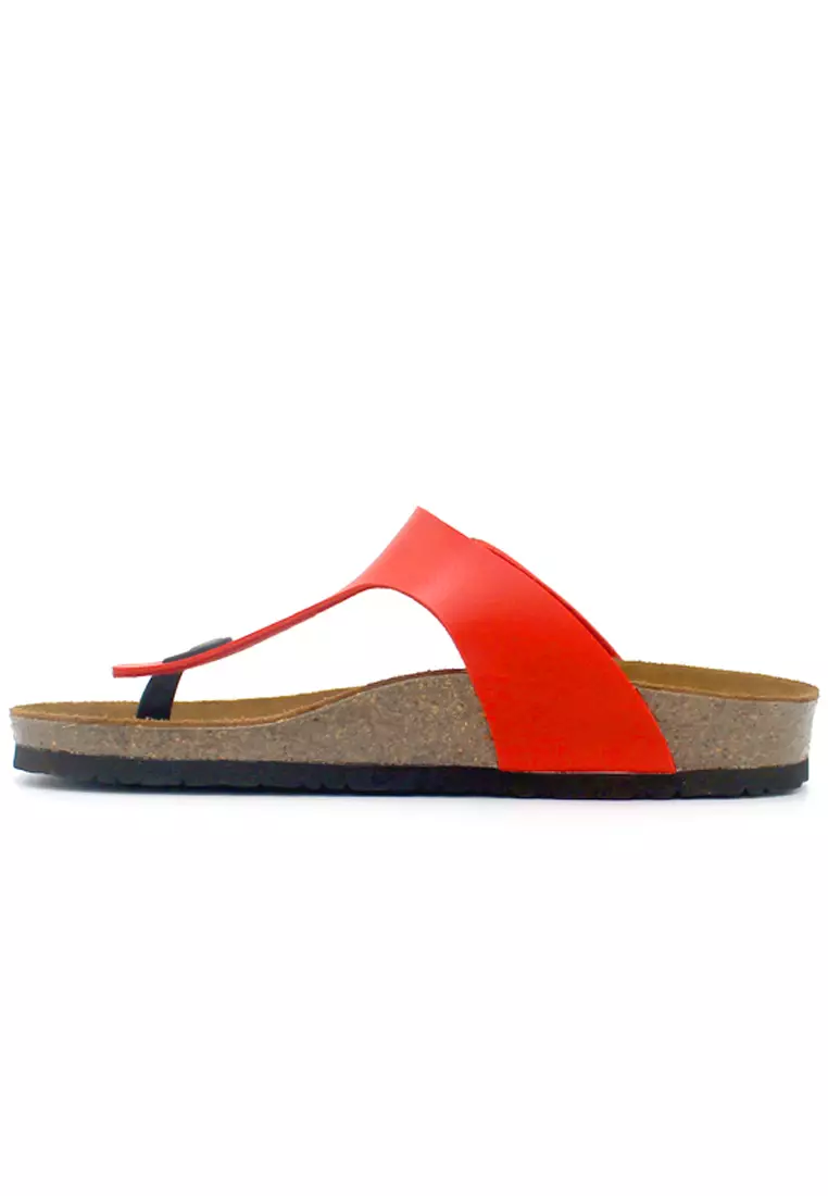 Cherry red sandals on sale