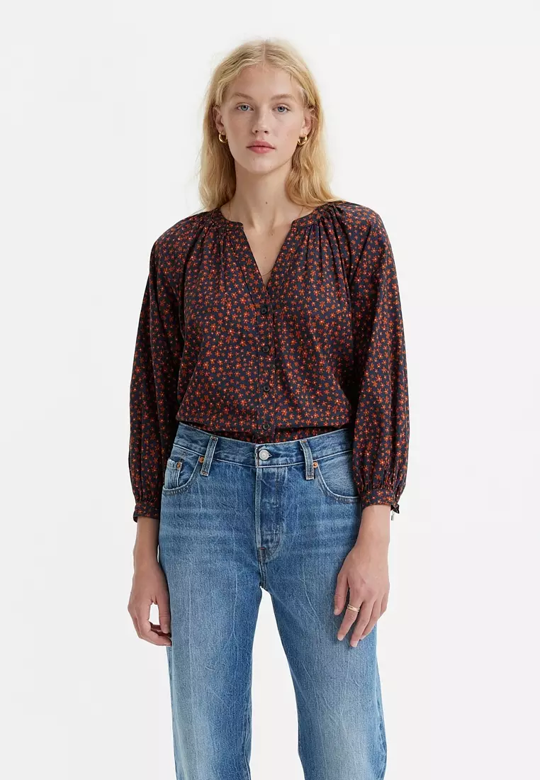 Noord Schrijfmachine waterval Buy Levi's Levi's® Women's Lainey Blouse A4887-0003 Online | ZALORA Malaysia