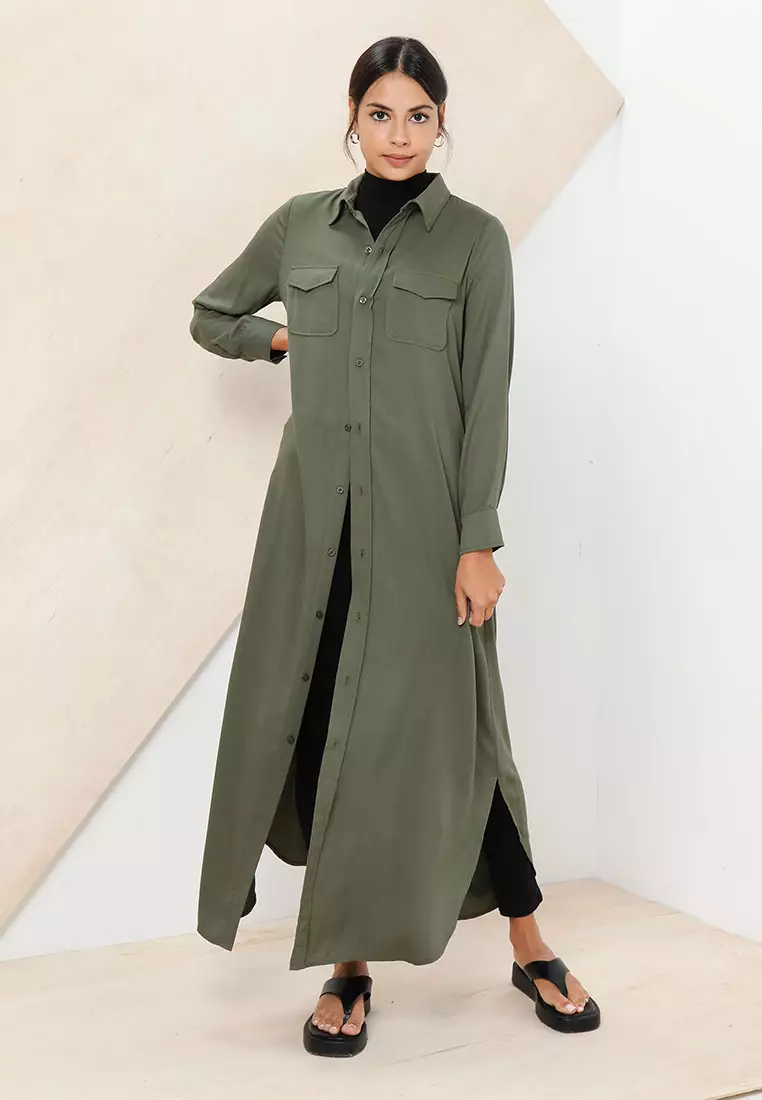 Buy ZALIA BASICS Rayon Dress 2023 Online ZALORA Singapore