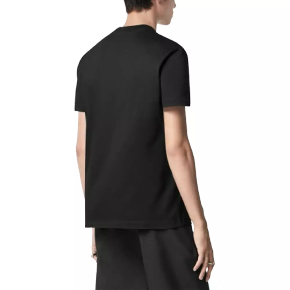 Medusa Logo on The Front T-Shirt Black