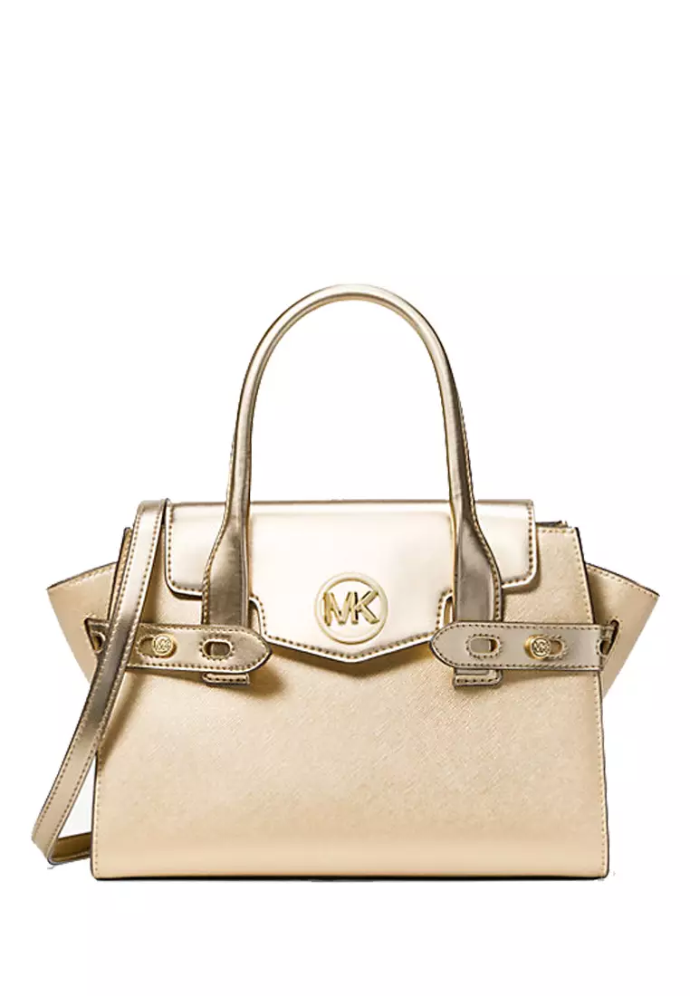 Michael kors synthetic leather bag sales