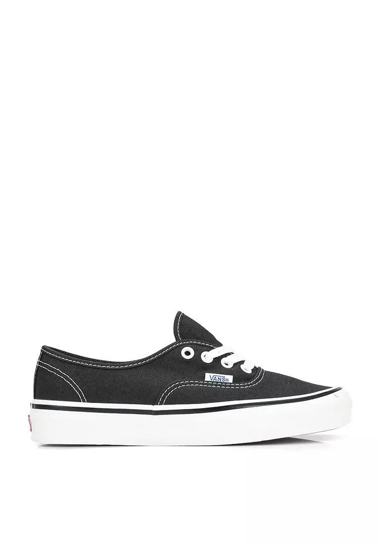 White vans on sale with black