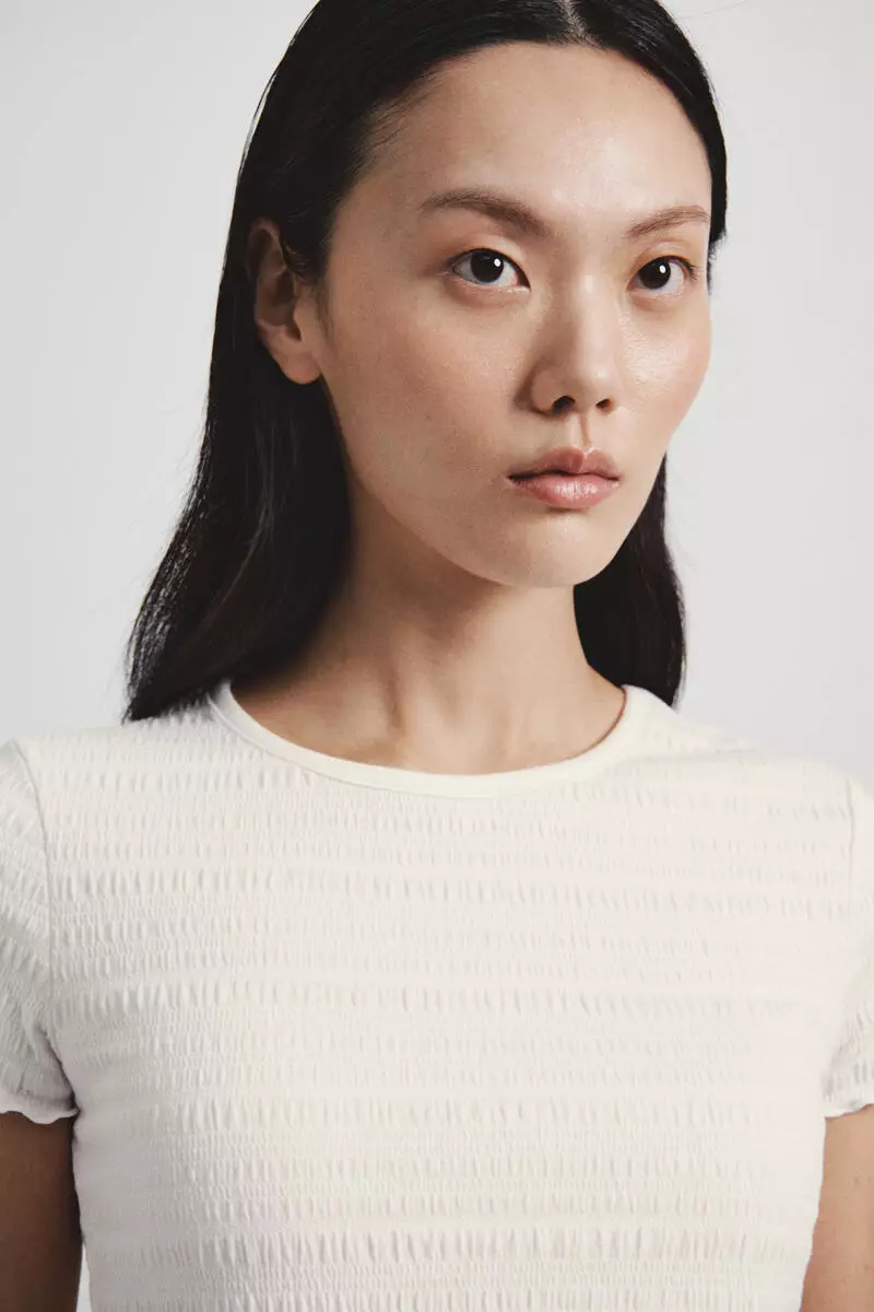 Smocked top