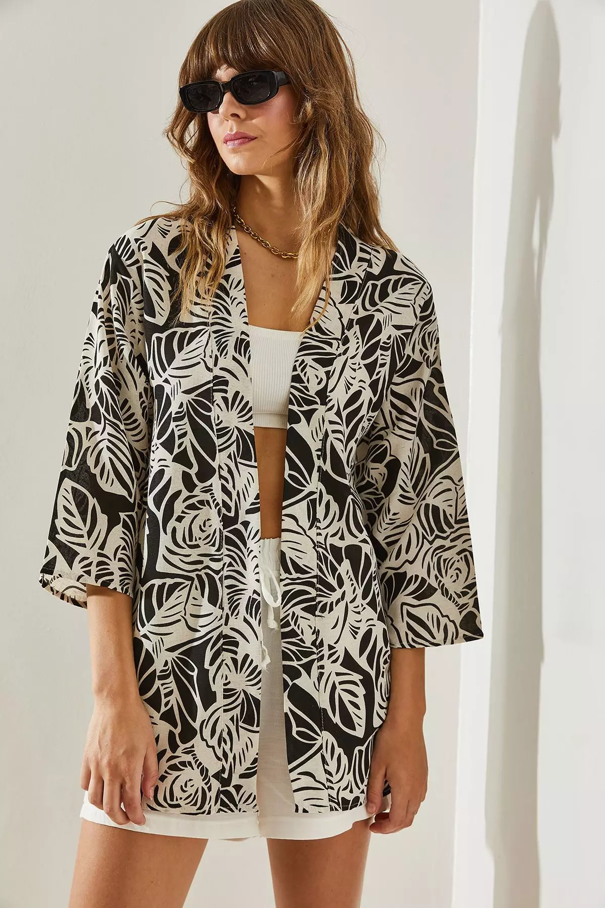 Women's Multi Patterned Kimono 60081025