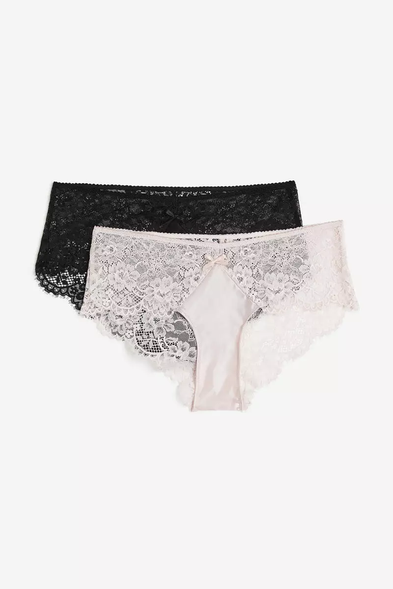 Buy H&M MAMA 2-pack lace hipster briefs 2024 Online