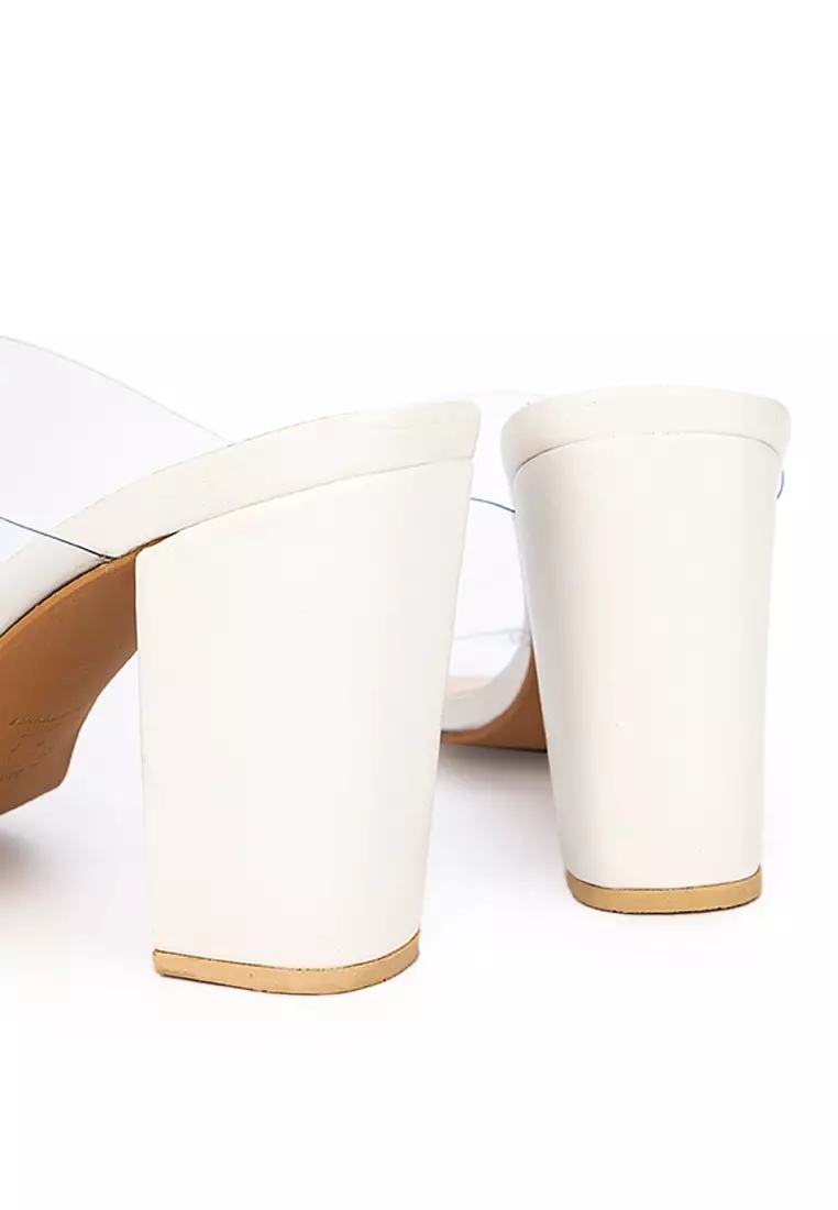 Vinyl High Heeled Slide