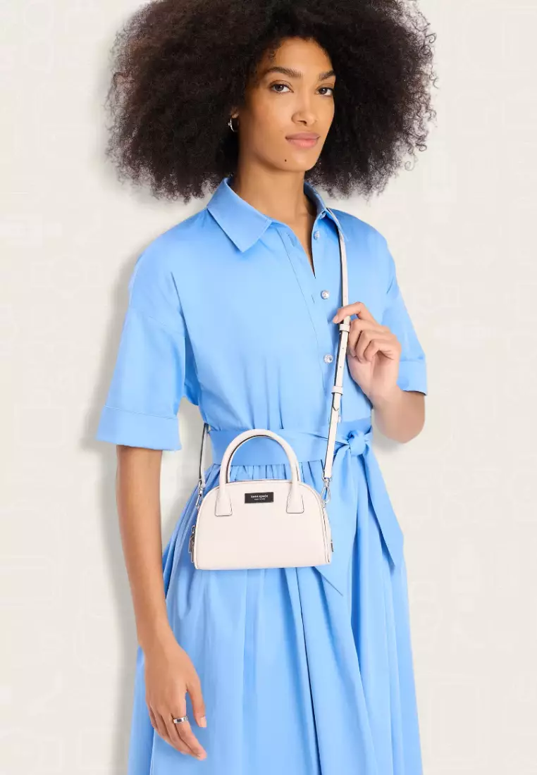 Jual Kate Spade Kate Spade Sam Icon Mini Duffle Bag Parchment