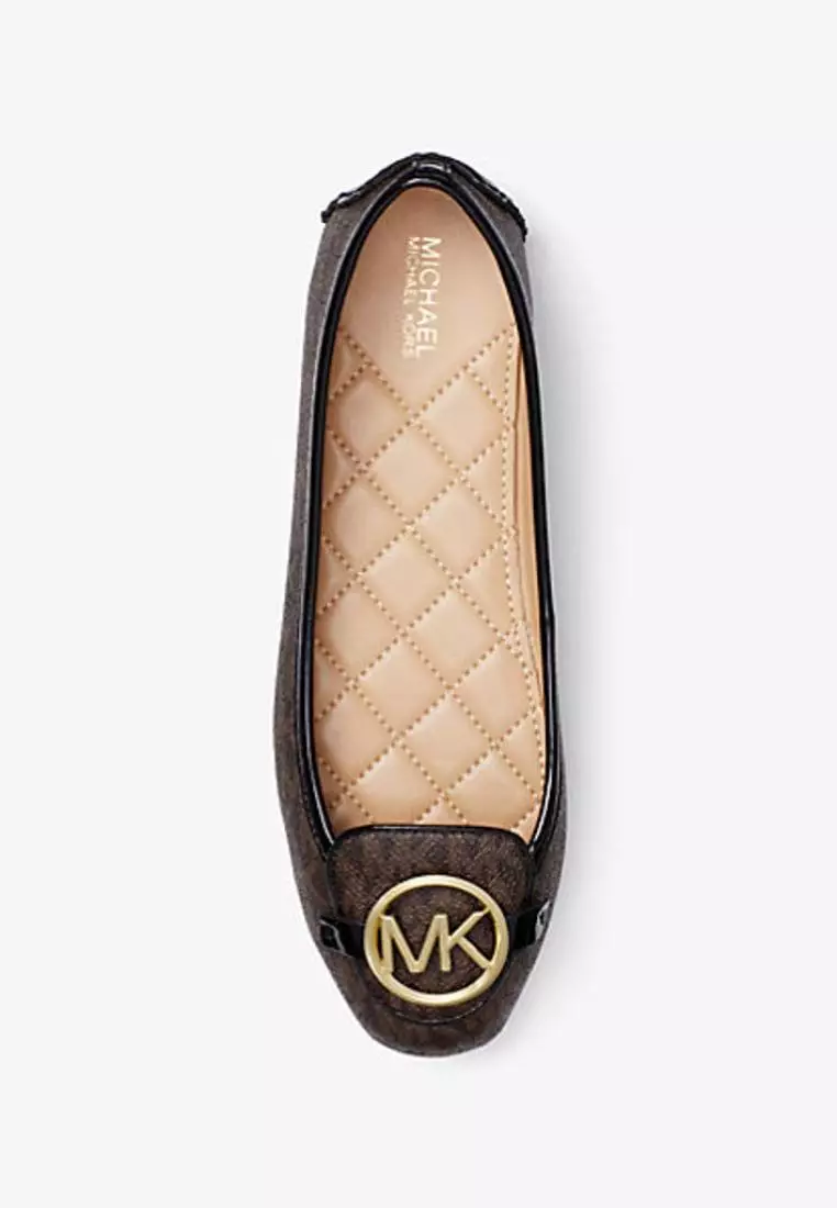 Michael Kors Lillie Logo Moccasin Brown