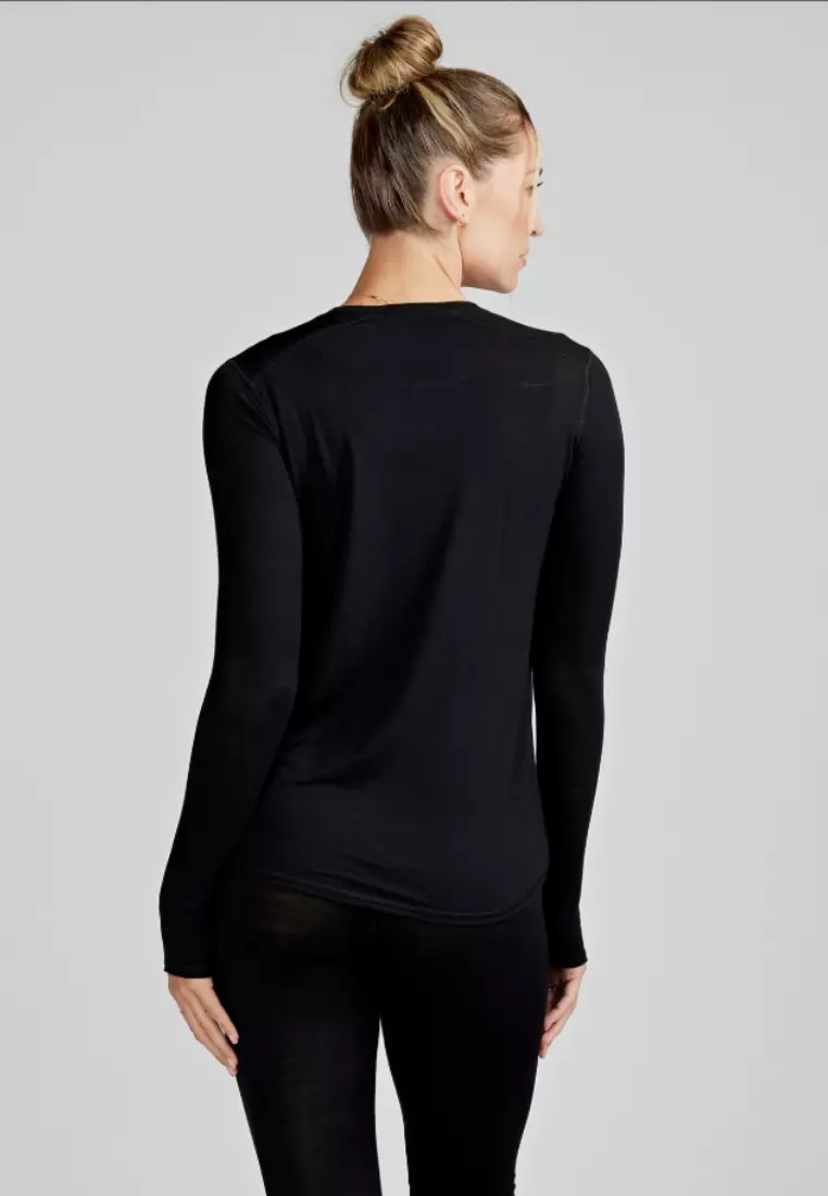 Energia Women's Quick-Dry Long Sleeve Gym Top - Lightweight, Breathable, Premium Fit