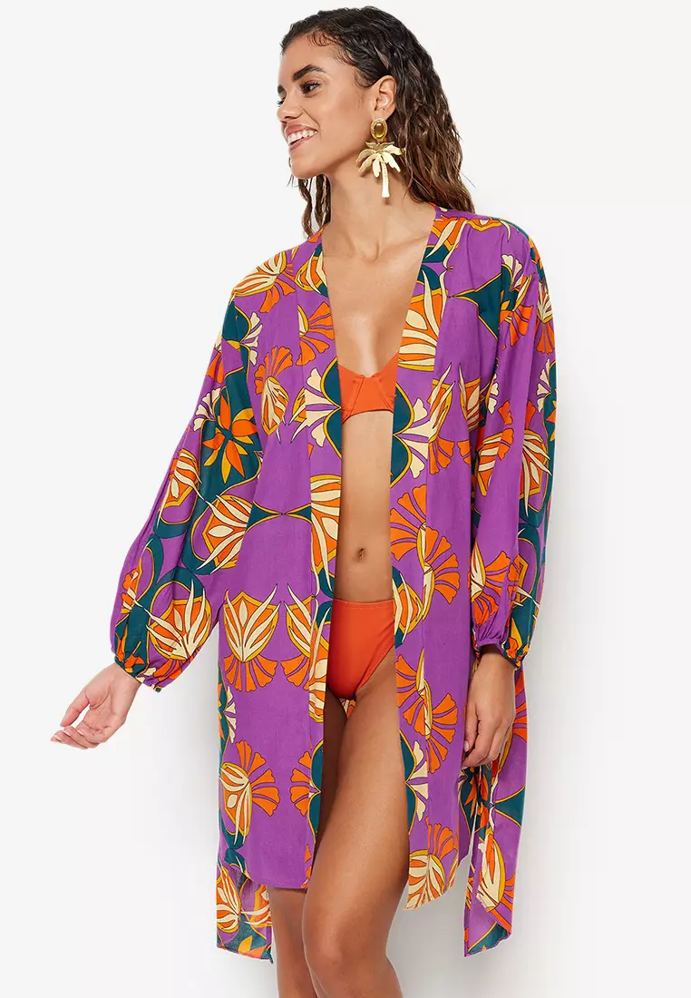 Colorful clearance kimono cardigan