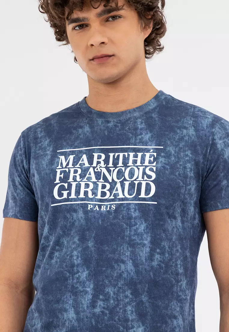 Men's OG Denim Print Logo Tee