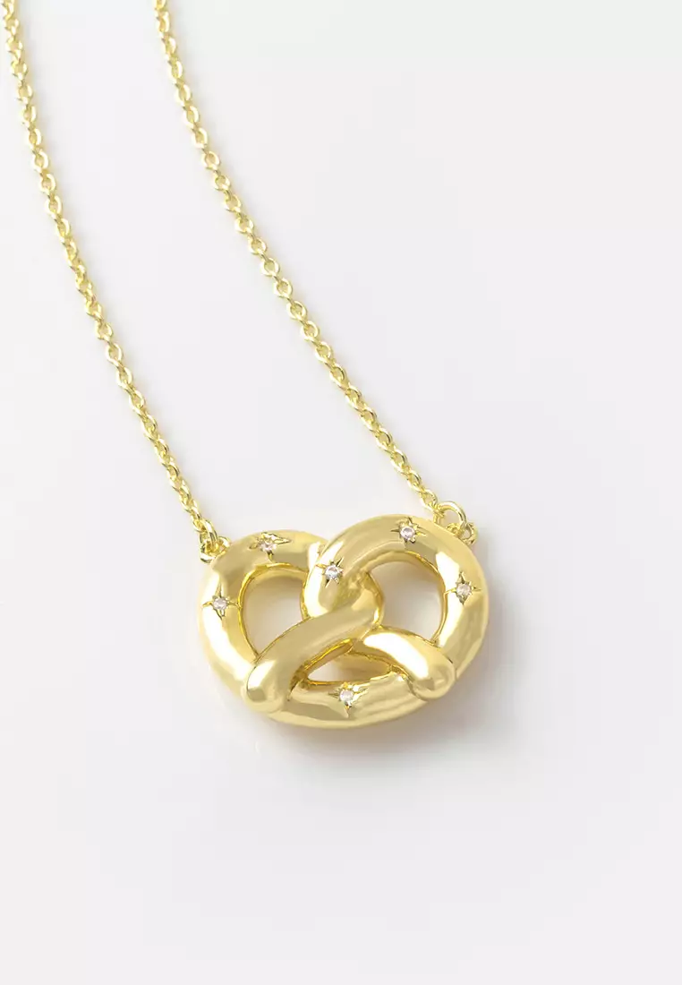 Pretzel Necklace
