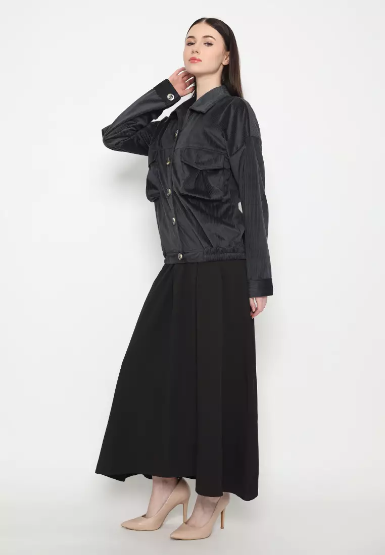 Aruna jacket Dark Grey