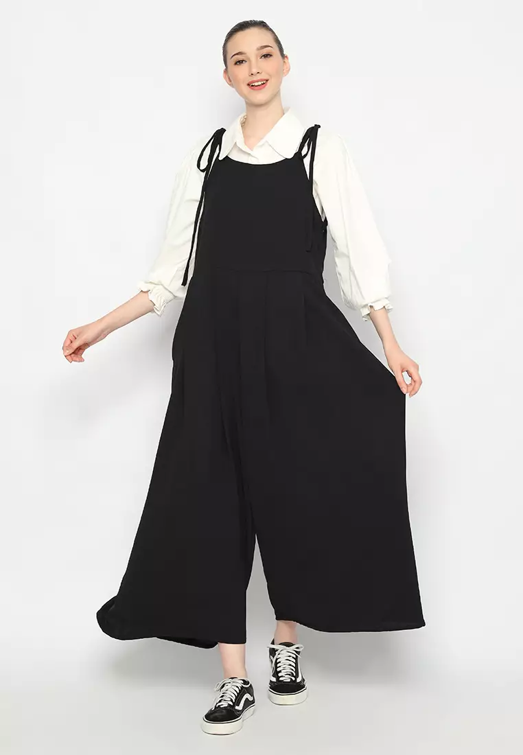 Ameena Overaal Pants Black