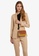Strathberry white and yellow and brown EAST/WEST MINI CROSSBODY - MUSTARD/ VANILLA/ CHESTNUT 59FA1AC931C62CGS_7