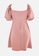 MISSGUIDED pink Milkmaid Skater Dress 3E13EAAD6649A4GS_2
