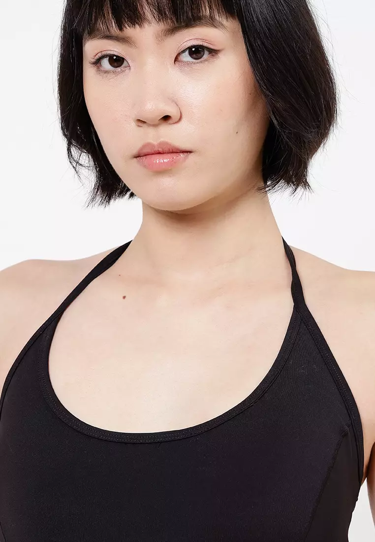 Ultra Move Scoop Halter Tank Top