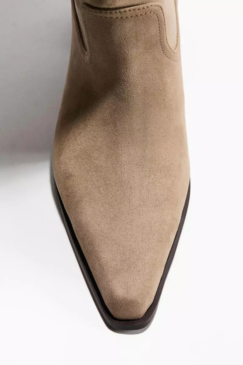 Knee-high boots