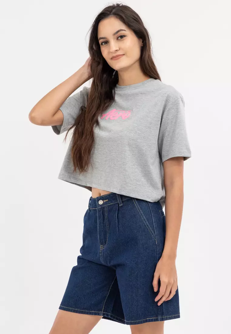 Ladies Graphic Boxy Fit Tee